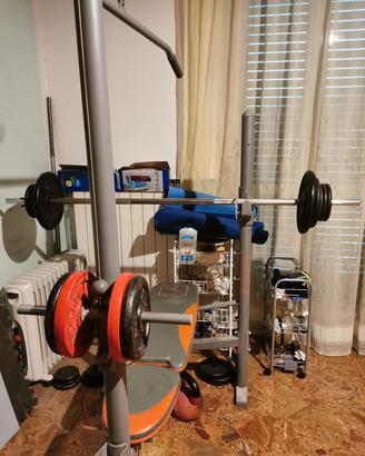 panca multifunzione palestra 