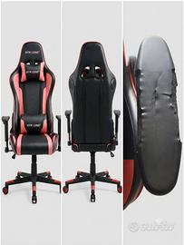 Sedia da gaming GTRACING con Casse Bluetooth audio