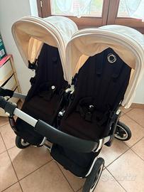 Passeggino gemellare bugaboo donkey