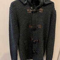 Cappotto con alamari uomo taglia M