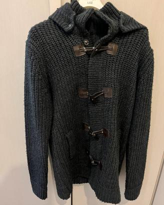 Cappotto con alamari uomo taglia M