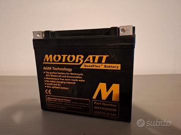 Batteria MOTOBATT MBTX20UHD AGM 335CCA – NUOVA
