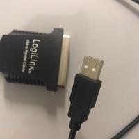 Cavo Usb/Porta parallelo Logilink AU0003C
