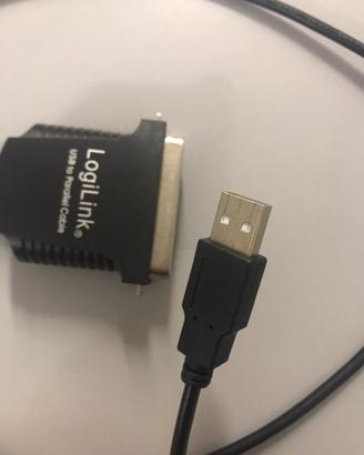 Cavo Usb/Porta parallelo Logilink AU0003C