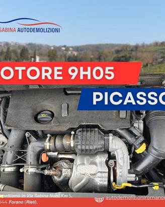 MOTORE 9H05 1.6 citroen Picasso