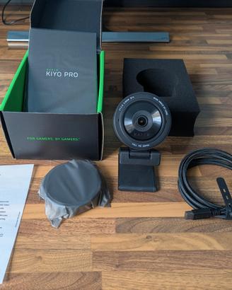 Razer Kiyo Pro Webcam Full HD 1080p 60FPS HDR