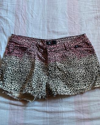 Shorts animalier taglia 40