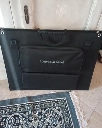 pannello fotovoltaico portatile 200w nuovo 