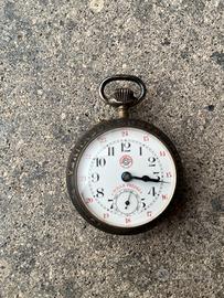 Antico orologio da taschino Roskopf Patent