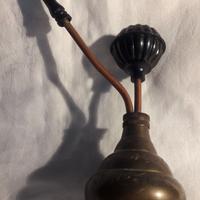 Pipa antica orientale in ottone