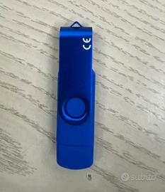 Chiavetta USB C 100 GB Dual Drive Tipe-C PC/Tel.