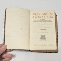 BREVIARIUM ROMANUM TOMUS PRIOR EDITO MARIETTI 1962