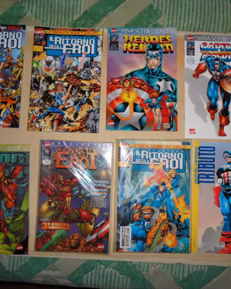 Fumetti Marvel : il ritorno e rinascita degli eroi