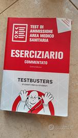 Esercizi e libri usati test ingresso medicina
