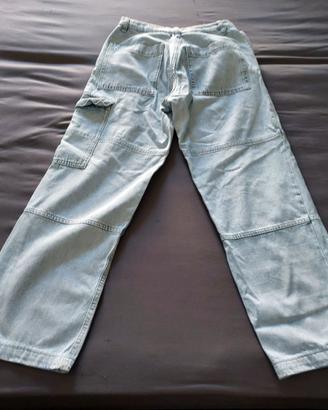 Jeans cargo ragazza