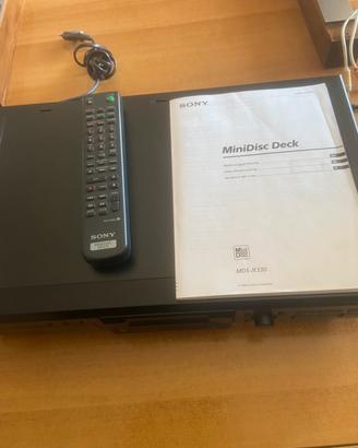 Minidisc desk sony MDS JE 330