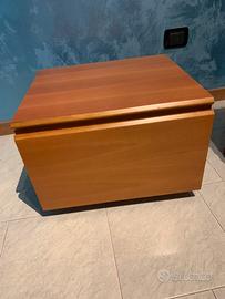 Letto Tatami 1 piazza e mezza con comodino