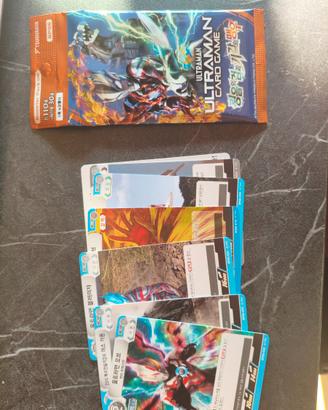 carte Ultraman in lingua coreana
