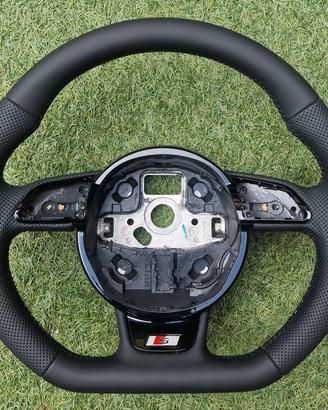 Volante Audi Piatto Sportivo 2010-2018 Nuovo Pelle