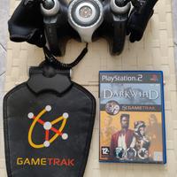 DARK WIND + GAMETRAK (kit completo) per PS2 ITA