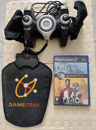 DARK WIND + GAMETRAK (kit completo) per PS2 ITA