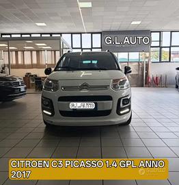 CITROEN C3 PICASSO 1.4 GPL UNICO PROPRIETA