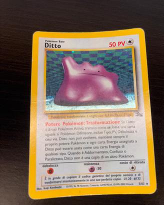 Carta pokemon ditto