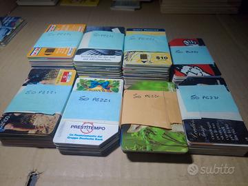 400 CARTE TELEFONICHE-NAZIONALI-INTERNAZIONALI-