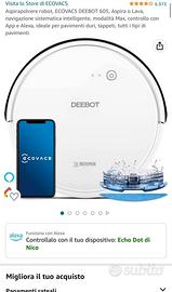 Aspirapolvere robot, ECOVACS DEEBOT 605