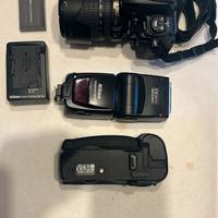 nikon d300 piu obiettivo 18/105 vr f3,5/5,6 piu ac