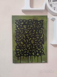 Quadro Moderno Street Art – War & Chaos (30x40)