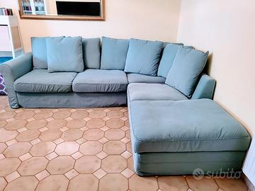 Divano Gronlid tessuto Verde Chiaro