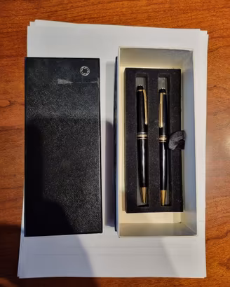 Coppia di penne Montblanc nuove, da 1000 a 380 €