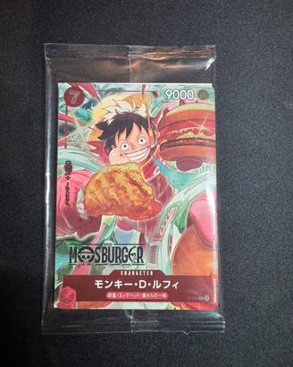 Monkey.D.Luffy P-080 Foil Promo Jp Sigillato