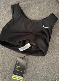 Top - Reggiseno sportivo Nike Swoosh Bra