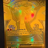 Mega Charizard X Gold