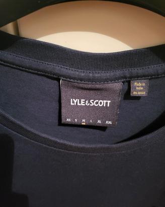 maglietta lyle e scott blu navy