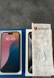 iPhone 15 PRO MAX 256GB TITANIO + acce