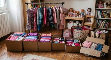 Abiti e scarpe  bambina dai 7 ai  11 anni
