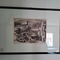 ACQUAFORTE/INCISONE PITTORE "YVAN BELTRAME".