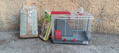 attrezzatura per criceto