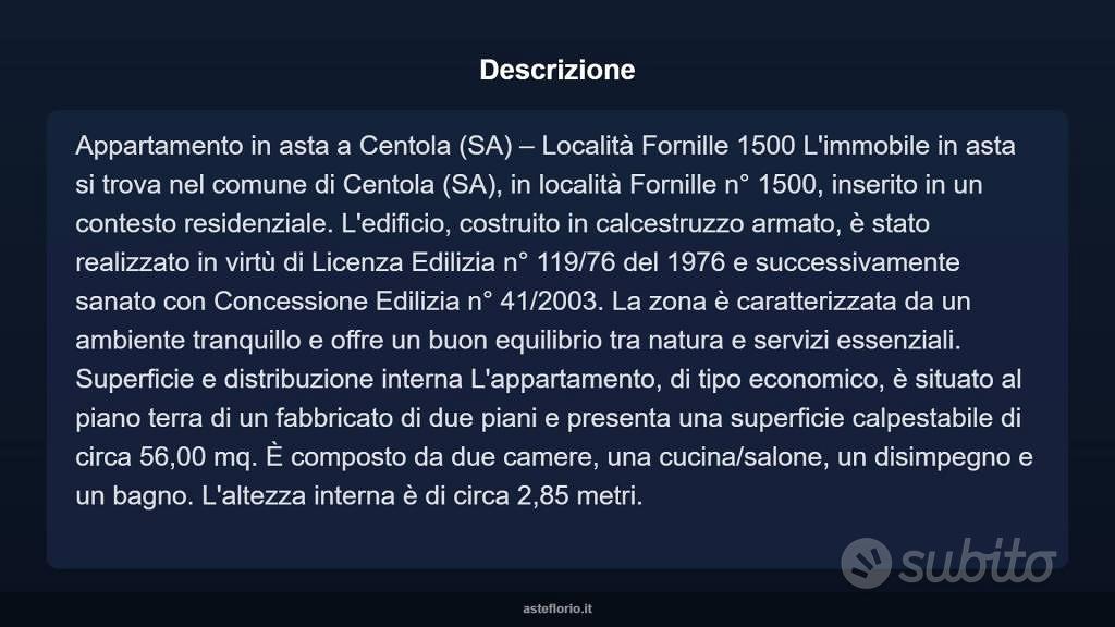 Appartamento – Centola, Casaburi - Vista 4