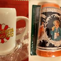 Boccali birra. Cadauno 5,00 euro