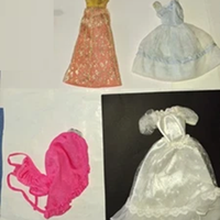 Lotto vestitini vintage Barbie Mattel