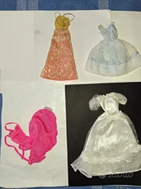 Lotto vestitini vintage Barbie Mattel