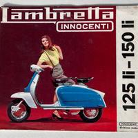 Lambretta 125 Li - 150 Li - poster manifesto