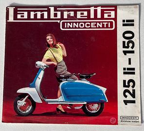 Lambretta 125 Li - 150 Li - poster manifesto