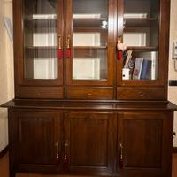 Vetrina in noce stile Bassano
