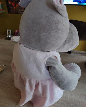 Peluches ippopotamo rosa