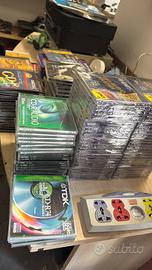 Cd vuoti imbustati 180 pezzi